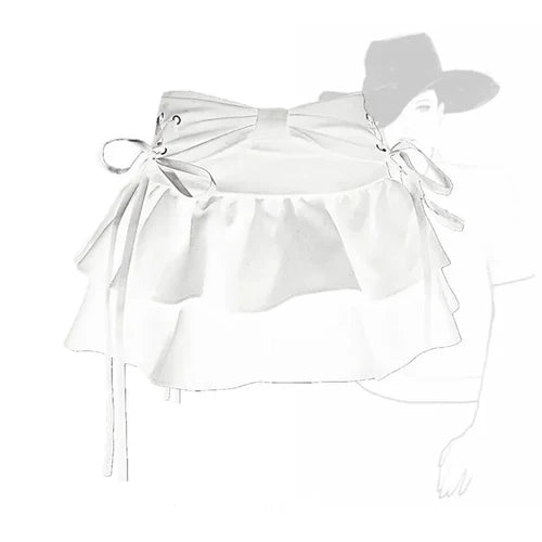 New Fashion Women Hot Girl Sweet Kawaii Bow Vintage Y2k Clothes