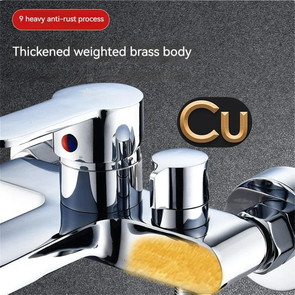 Bathroom Shower Faucet Mixing Valve Shower Shower Set Bathtub Mixing