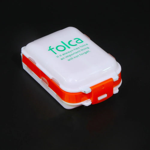 Folding Pill Case Medicine Drug Pills organizer storage Boxs Portable