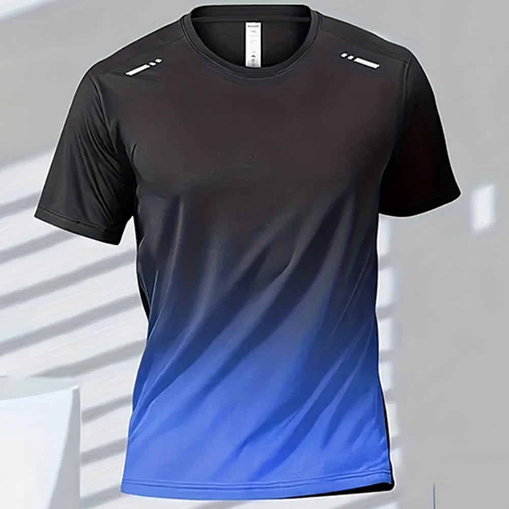 Men’ s T-Shirt Badminton Top Quick Drying Men's Boxing Training Sport