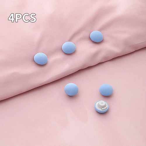 4PCS Quilt Retainer Mushroom Quilt Retainer New Safe Needle-Free Bed