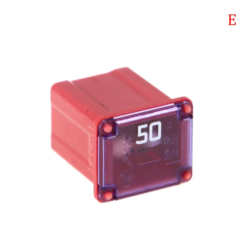 Square Fuse 20A 25A 30A 40A 50A PEC Automotive Car Fuse Tube