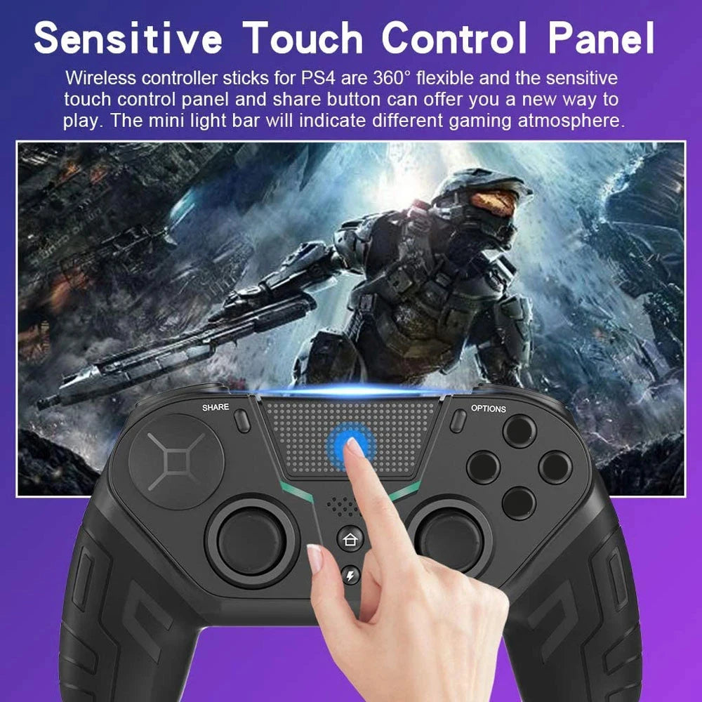 Controller For PS4 PS3 PS Playstation 4 3 PC Control Wireless