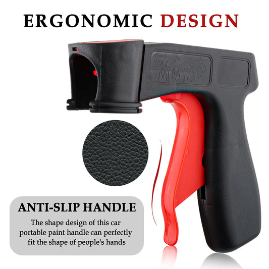Car spray trigger handle reusable handle can convert spray can into