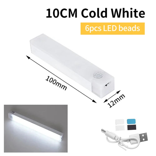 Smart Motion Sensor Night Light Wireless Rechargeable Led Night Lights