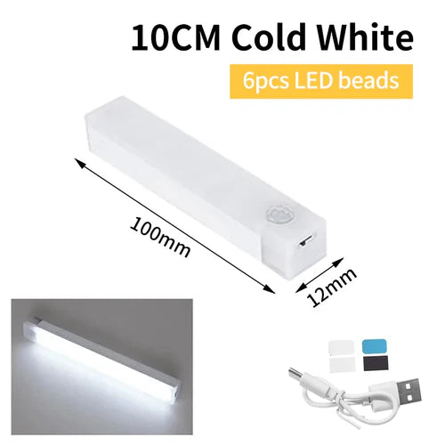 Smart Motion Sensor Night Light Wireless Rechargeable Led Night Lights