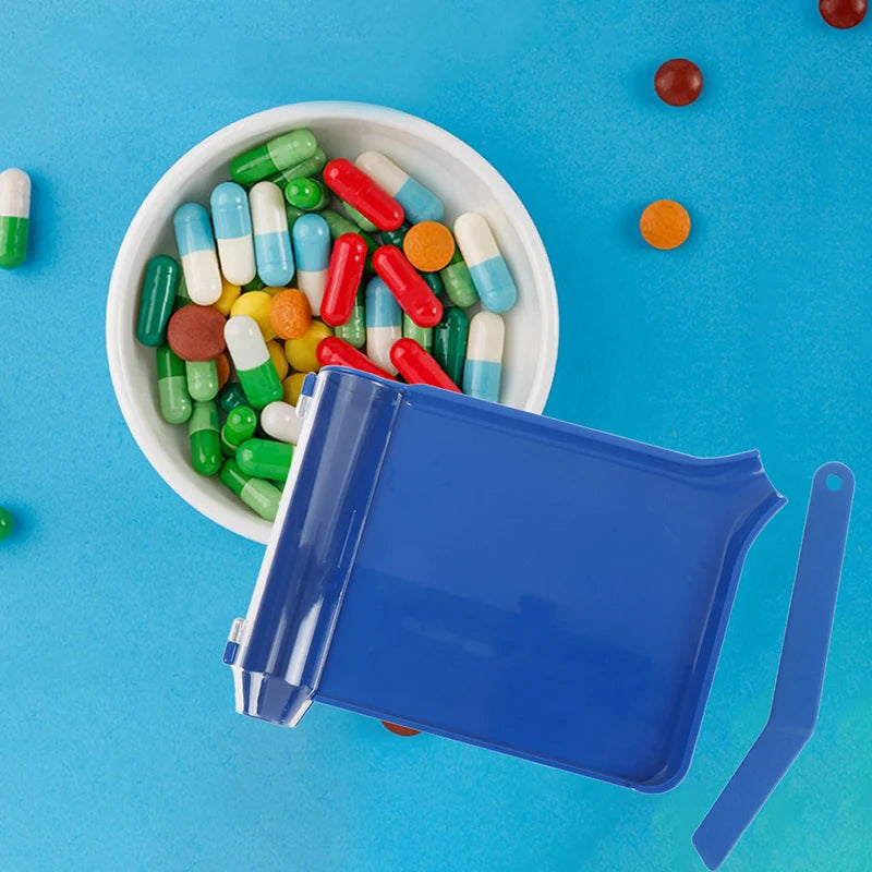 Pills Counting Tray Counter Tablet Dispenser Pills Plate Splitter