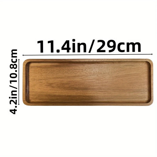 Japanese solid wood fruit plate factory wholesale wooden tray