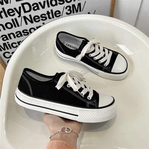 Women Canvas Shoes Women Fashion Summer Casual Sneakers Student Casual