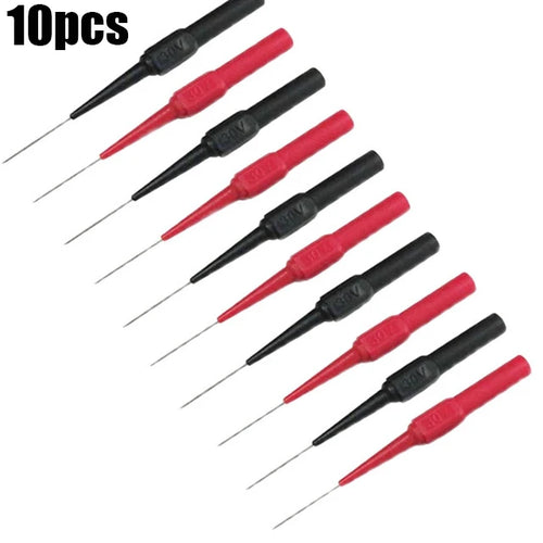 10Pcs 30V Diagnostic Tools Multimeter Test Lead Extention Back