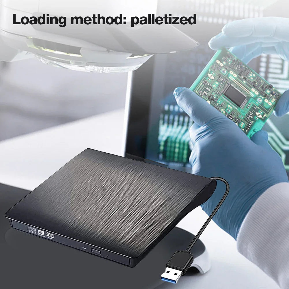 Optical Drive Case USB 3.0/USB 3.0 + Type-C 9.5mm/12.7mm Slim DVD