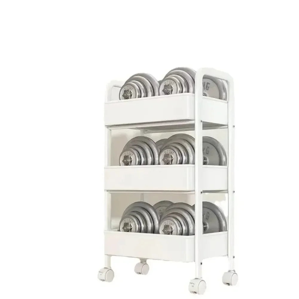 Multi-Layer Trolley Rack Kitchen Floor Bedroom Baby Snacks Mobile