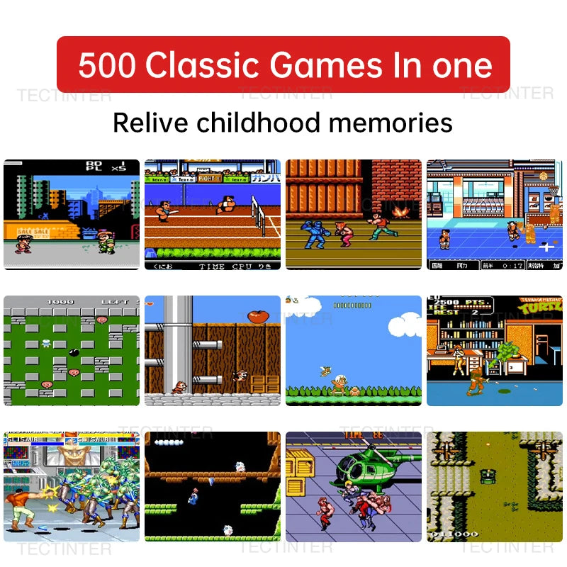 Portable Retro Mini Video Game Console 8-Bit Handheld Game Player