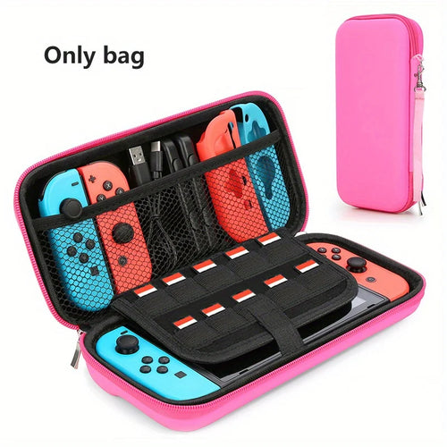 Nintendo Switch Cord Storage Bag Portable Waterproof Hard Case