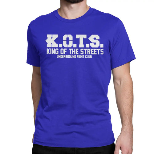 KING OF THE STREETS K.O.T.S. Fight Club T-Shirt Men Women 100% Cotton