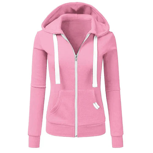 2024 Autumn/Winter New Women's Personalized Fashion Sports Hoodie Long