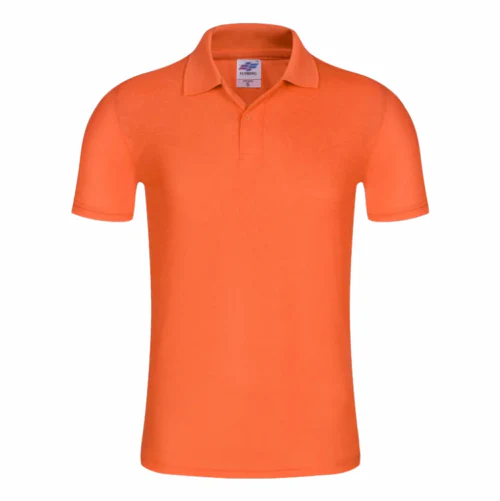 Men's Summer Solid Color Lapel Short-sleeved Casual Daily Outdoor Polo