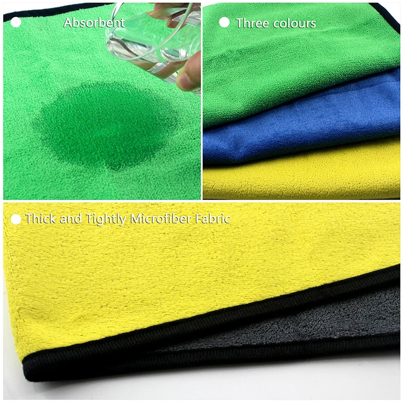 Quick-Drying Pet Towel Absorbent Pet Bath Towel for Dogs Cats Soft