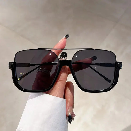 KAMMPT Retro Pilot Sunglasses Fashion Men Women Square Driving UV400