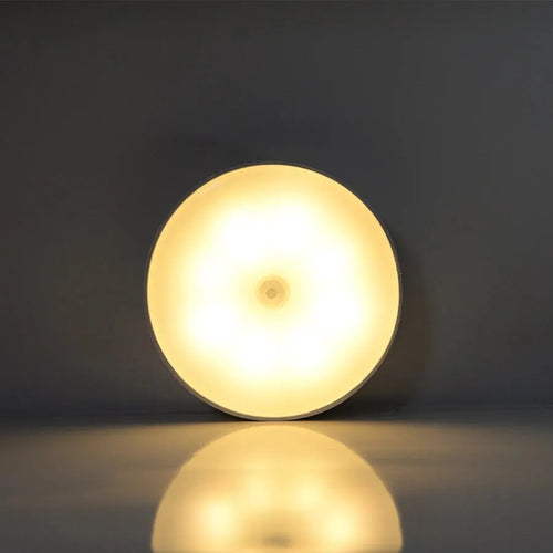CY Motion Sensor LED Night Light USB Rechargeable For Kitchen Cabinet