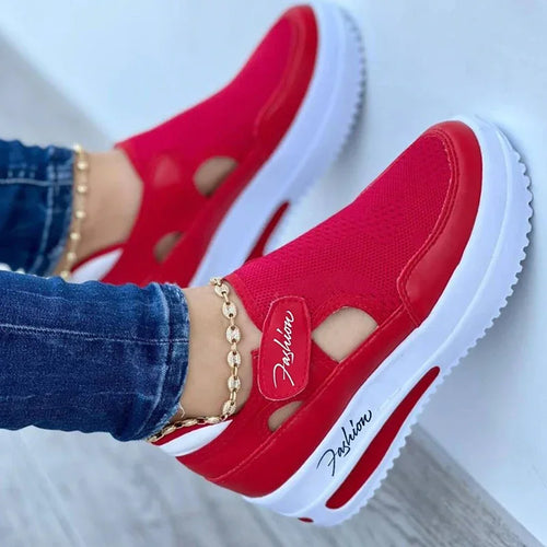 Designer Brand Red Blue Women Sneakers High Quality Tennis Female
