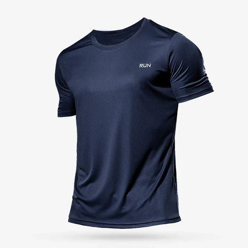1 Piece Men's Short Sleeve Undershirt Man Athletic T-Shirt Quick