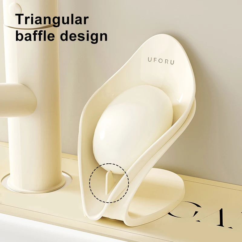 Home Light Luxury Soap organizer Box, Bathroom Countertop Creative