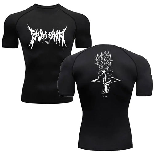 Men's Summer Fitness Gym Sports Running T-Shirt New Hot Selling Anime