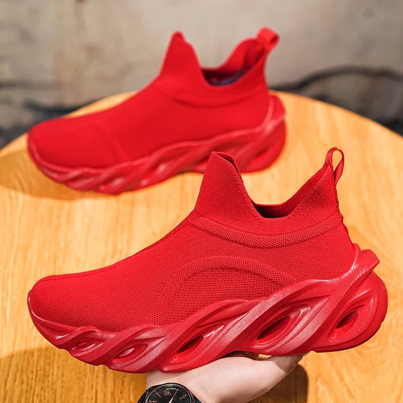 Summer Men's Shoe High Quality Basketball Running Man Rocking Sneakers