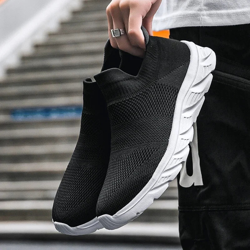 Breathable Men Casual Shoes Lightweight Male Vulcanized Shoes Outdoor