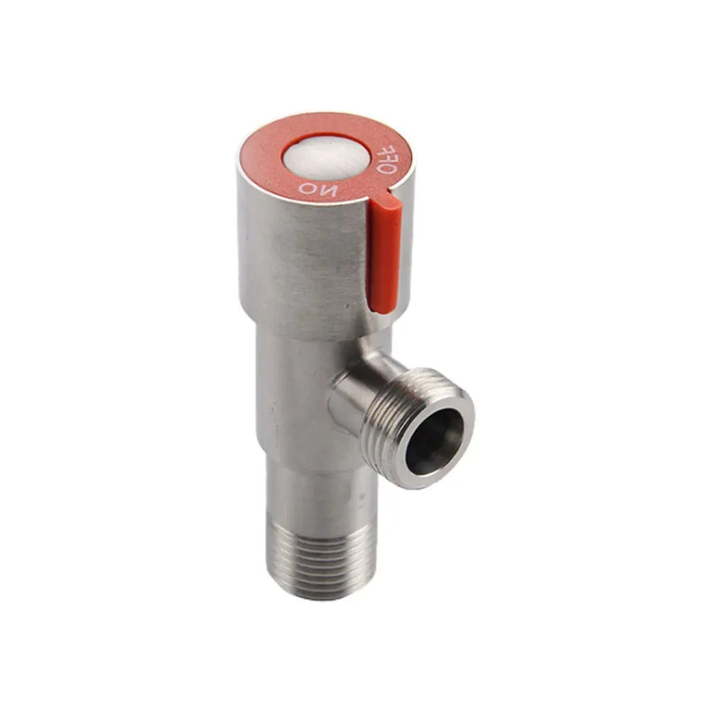 Stainless Steel Hot Cold Inlet Valve Toilet Filling Angle Valves Sink