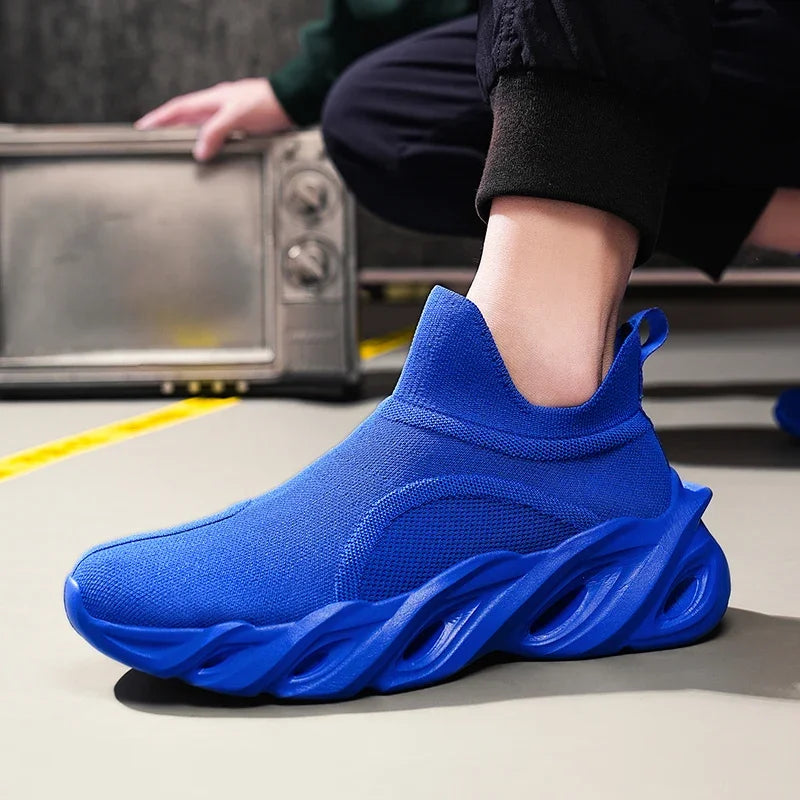 Summer Men's Shoe High Quality Basketball Running Man Rocking Sneakers