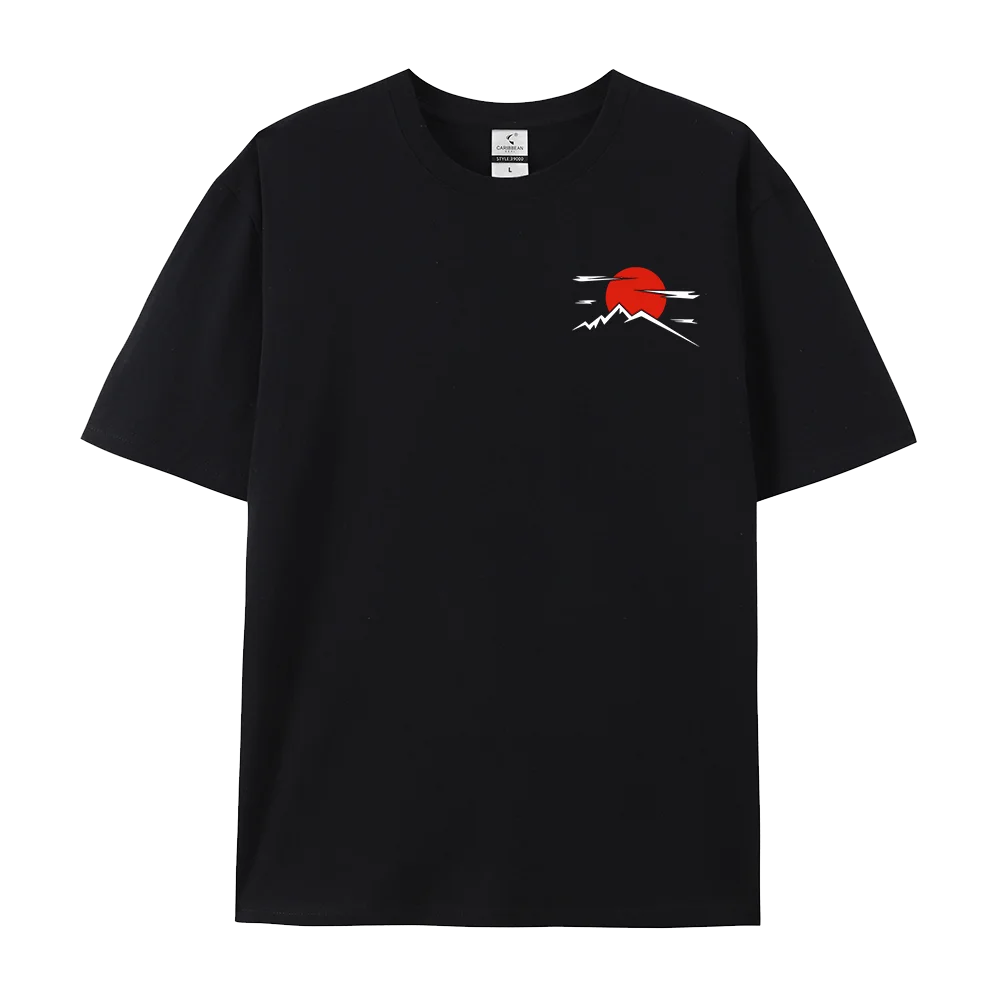 Japanese Style Car JDM Culture GTR Racing T Shirts Male Back Print