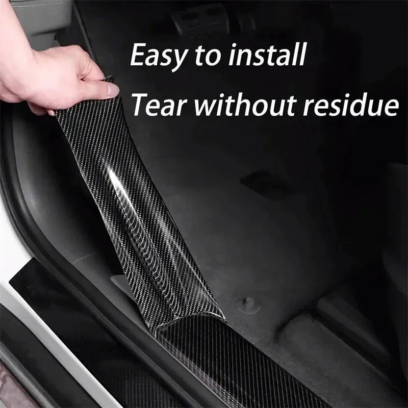 Carbon Fiber Tape Stickers on Car Automotive Cloth Tape Waterproof