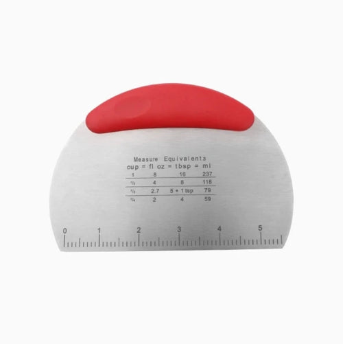 Stainless steel Bake Scraper Trapezoidal Cream Cake Dough Knife