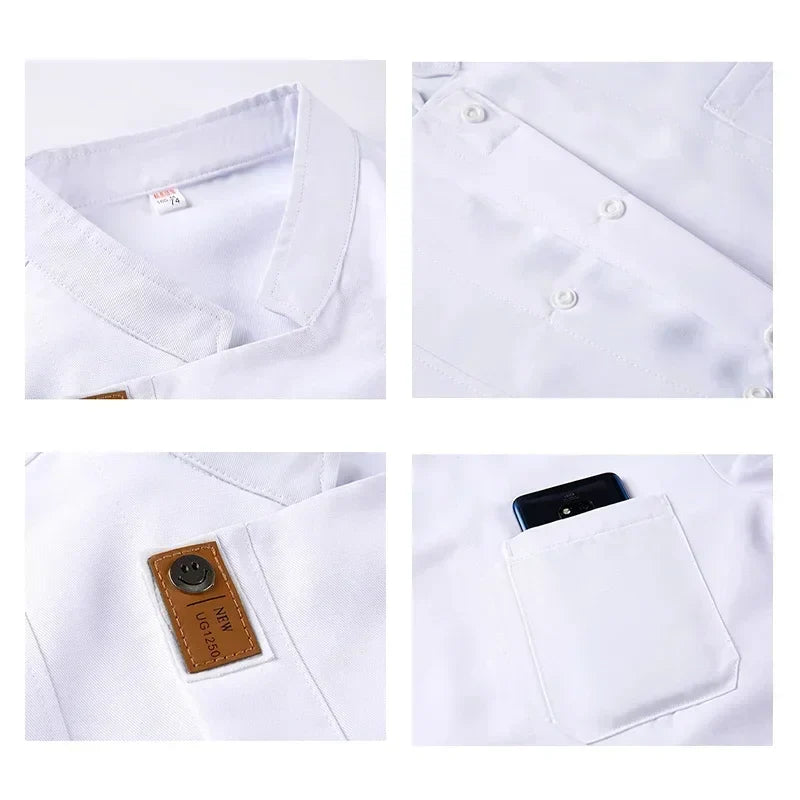 Fashion Creative Chef Clothing Baking Work Clothes Long Sleeve