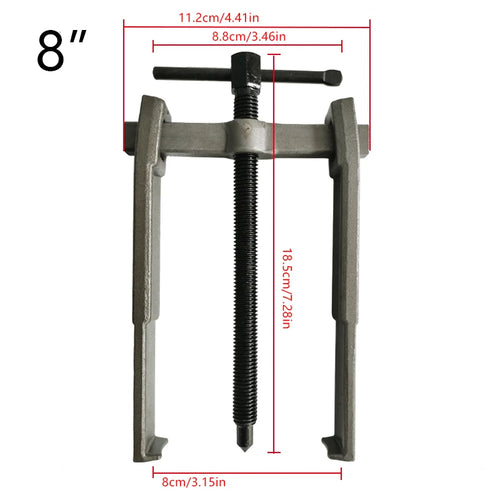 1 Pack 3/4/6/8 Inch 2-Jaw Puller Bearing Removal Tool Convenient Small