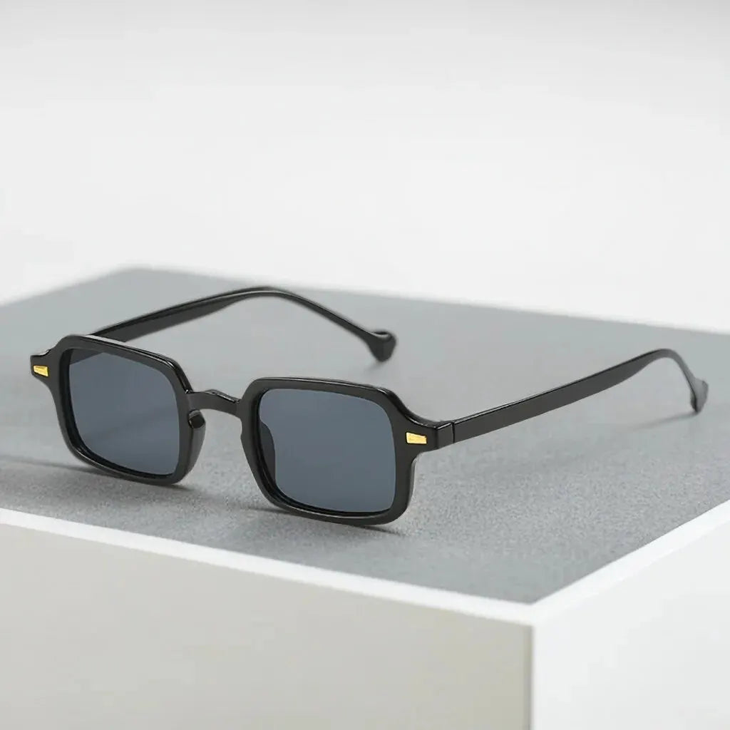 Simple Square Sunglasses Men and Women Retro Glasses Summer Sunshade