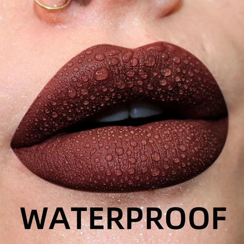 19 colors Matte Velvet Lip Gloss Waterproof Liquid Lipstick Nude Black
