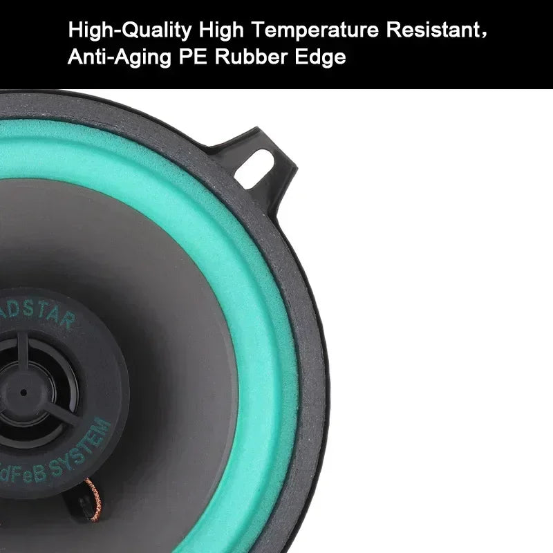 4/5/6.5 Inch Car Speakers Coaxial Subwoofer Universal Automotive Audio