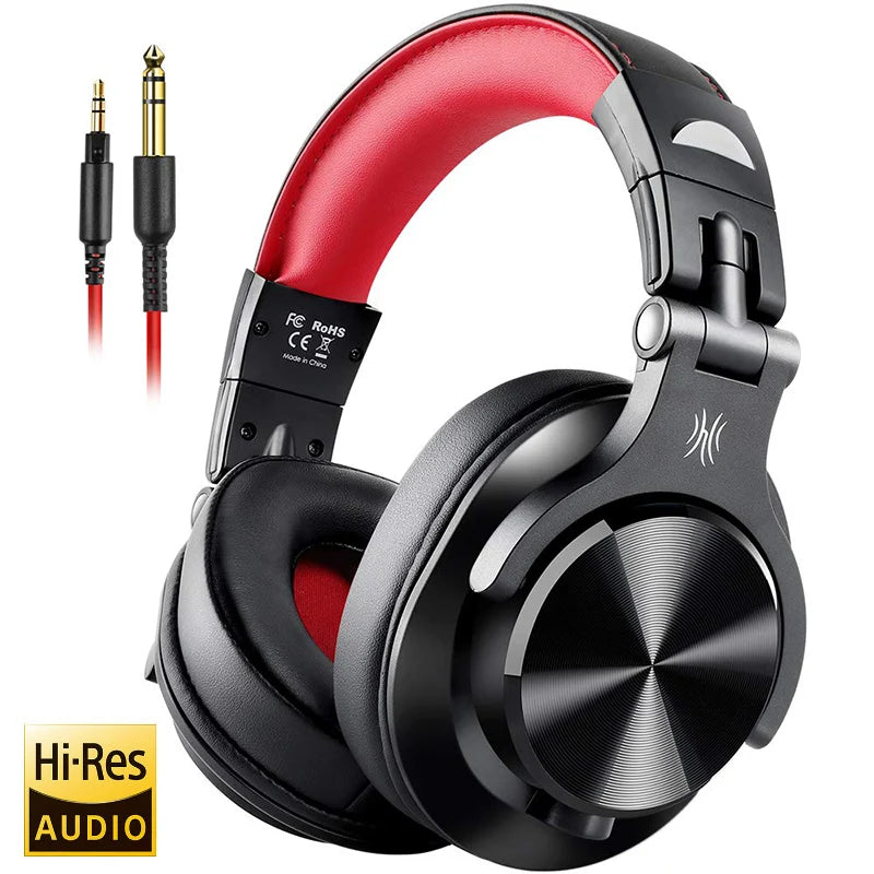 Oneodio Wired Over Ear Headphone With Mic Studio DJ Headphones