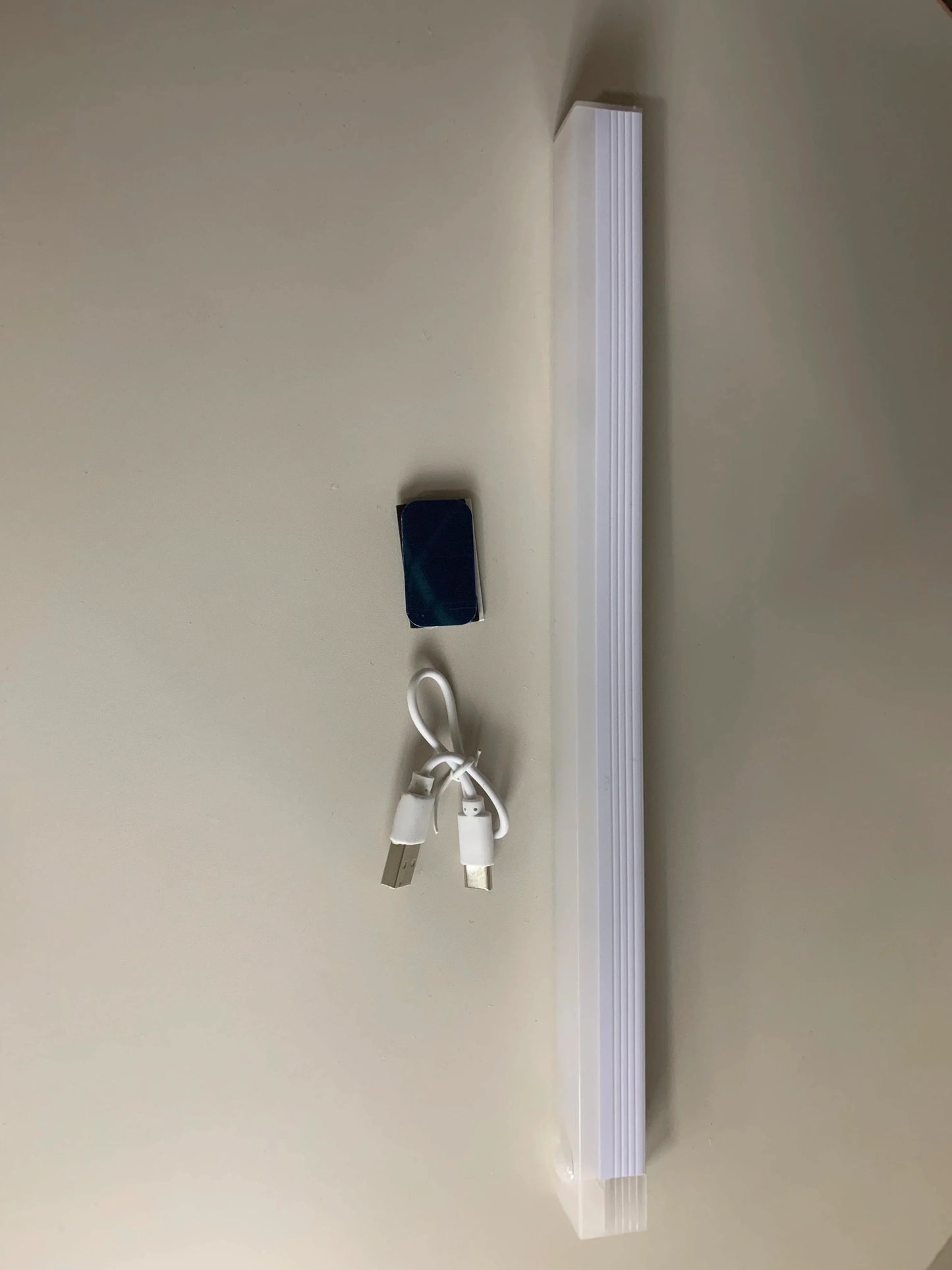 Wireless LED Motion Sensor Night Light with Magnetic Stripe USB
