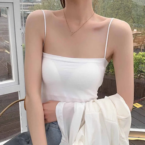 Black Tops Summer Sleeveless Women Tank Top With Lace Top Red Inside