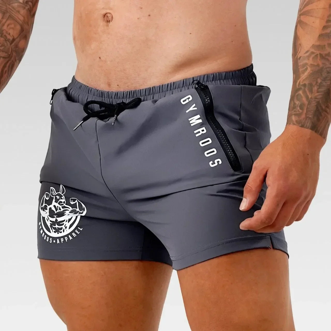 Sports Shorts Men Gym Workout Running Shorts Bodybuilding Joggers