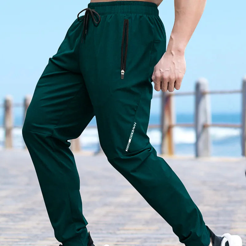 Men's Gym Pants Track Pants Summer Men Clothing Men Fashion Brand