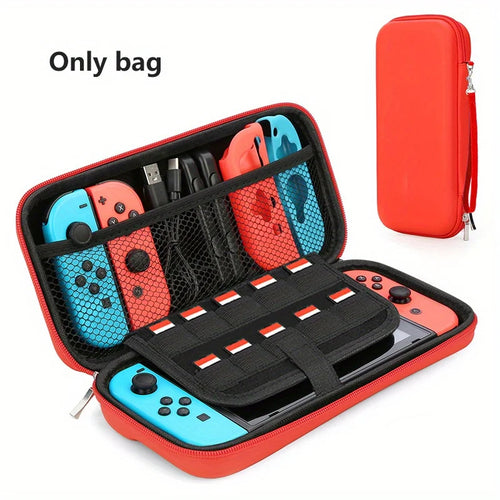 Nintendo Switch Cord Storage Bag Portable Waterproof Hard Case
