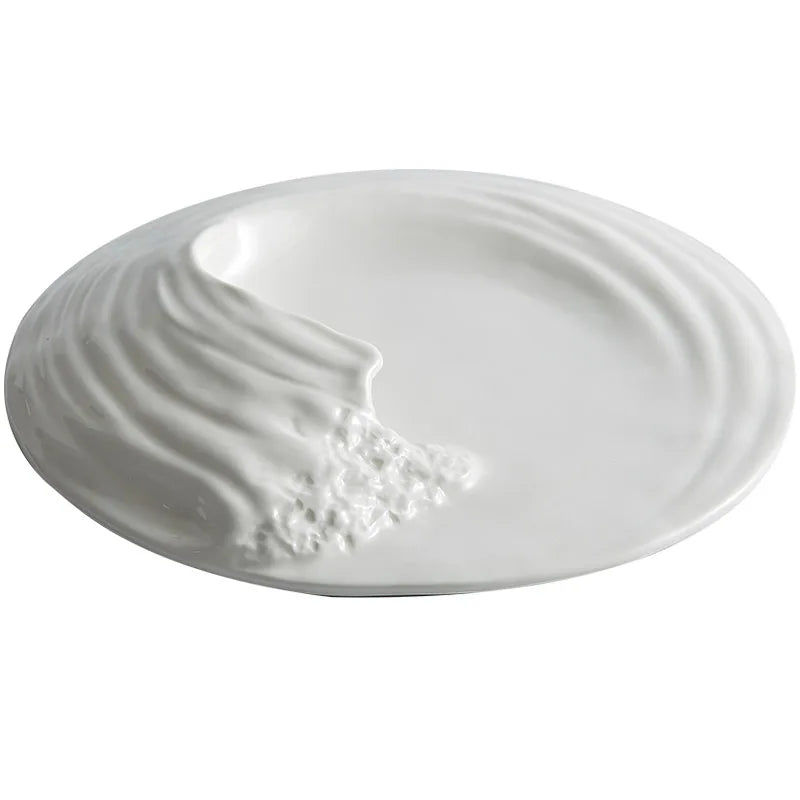 Creativity Hailang Stereoscopic Ceramic Tableware Special-shaped