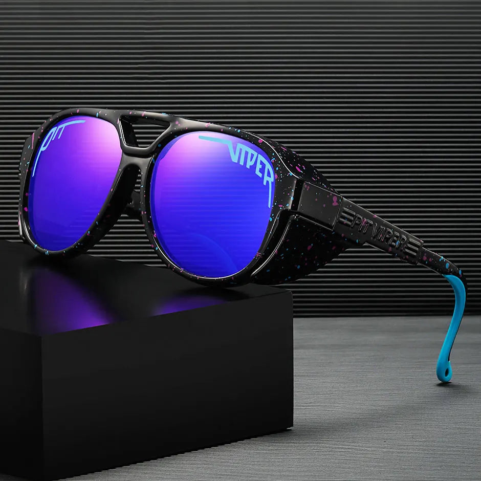 Steampunk Pit Viper Cycling Sunglasses Adult UV400 Men Women Designer