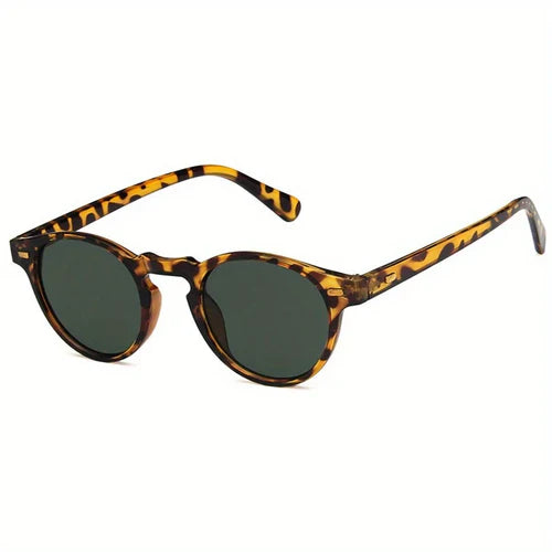 Retro Round Sunglasses Fashion Rice Nail Box Sunglasses For Men And