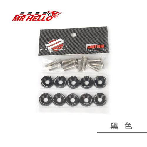 Improved Automotive Hexagonal Fasteners, Mudguard Washers, Bumper